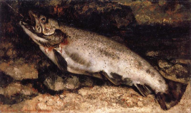 The Trout, Gustave Courbet